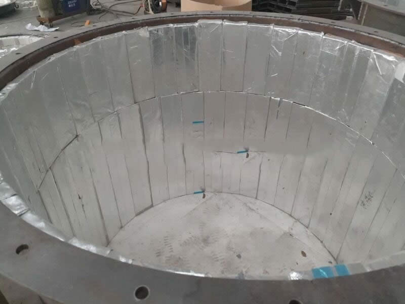 鋼廠(chǎng)鋼包保溫用納米隔熱板